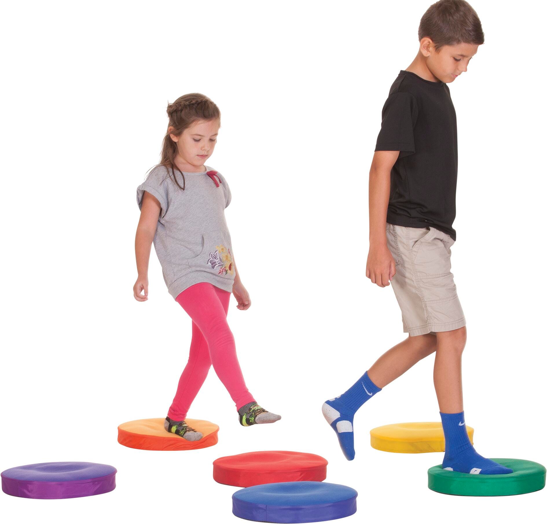 FlagHouse Sound Steps Assorted Colors Set of 6 School Specialty